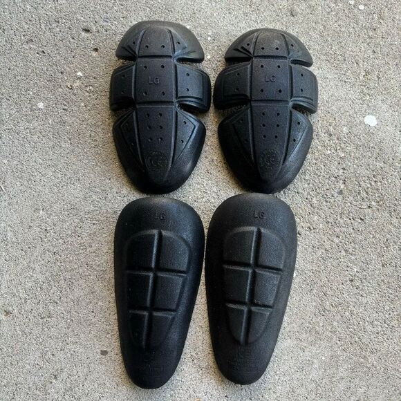 Life Gear Motorcycle Trouser Knee And Thigh Protector Inserts Pads - Picture 1 of 6